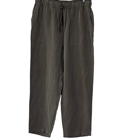 New Zara The L.A. Slouchy Fit Relaxed High Rise Linen Blend Pants XXL - Picture 7 of 16